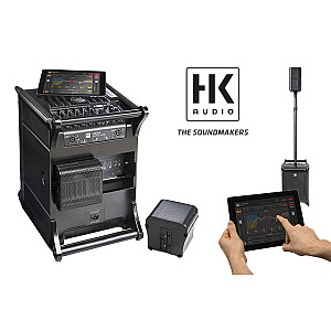HK AUDIO Lucas Nano 608i Portable Sound System (with Stereo Stand)